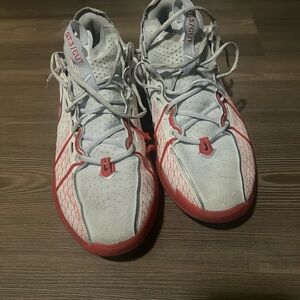 Nike Athletic Shoes Red and Gray